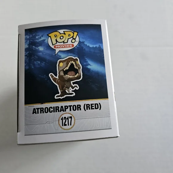 JURASSIC WORLD   ATROCIRAPTOR RED FUNKO POP #1217 - Picture 4 of 4
